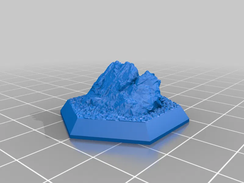 Bộ Đế Lục Giác - Chủ đề Đá - Image 8