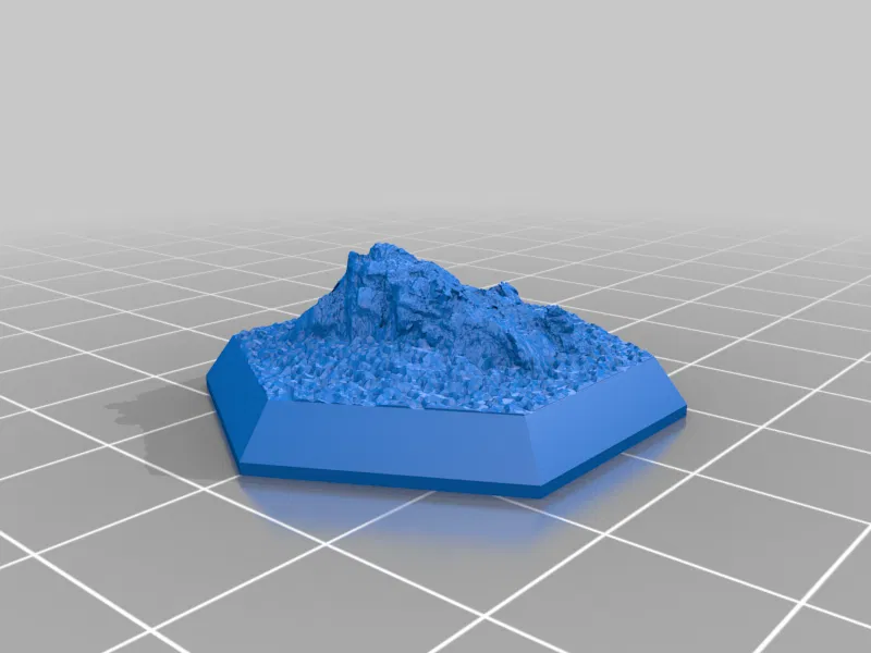 Bộ Đế Lục Giác - Chủ đề Đá - Image 11