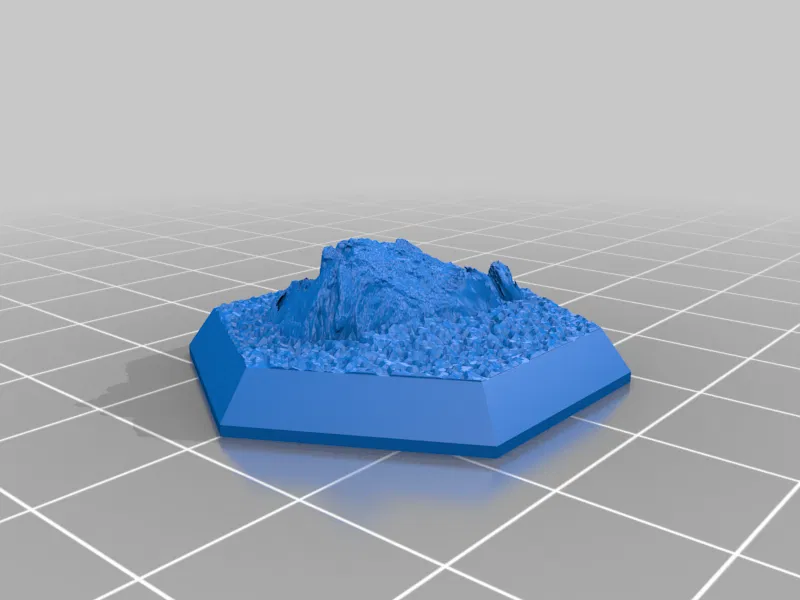 Bộ Đế Lục Giác - Chủ đề Đá - Image 12