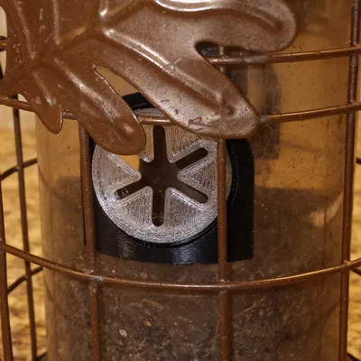 Cửa Chống Sóc Cho Lồng Chim Kèm Cao Su TPU