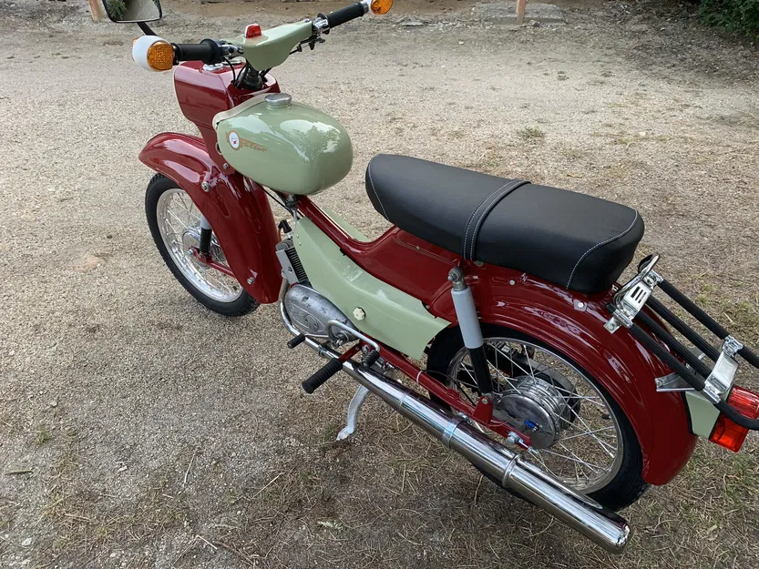 Tem che gầm phuộc trước sau xe Simson Star - Image 4