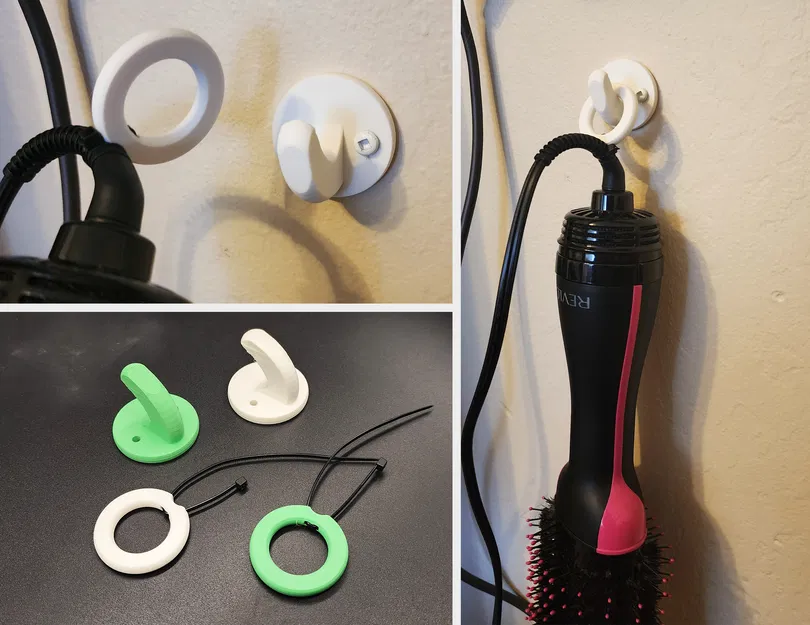 Móc Treo & Vòng Dây Rút Quản Lý Dây Điện - Image 1