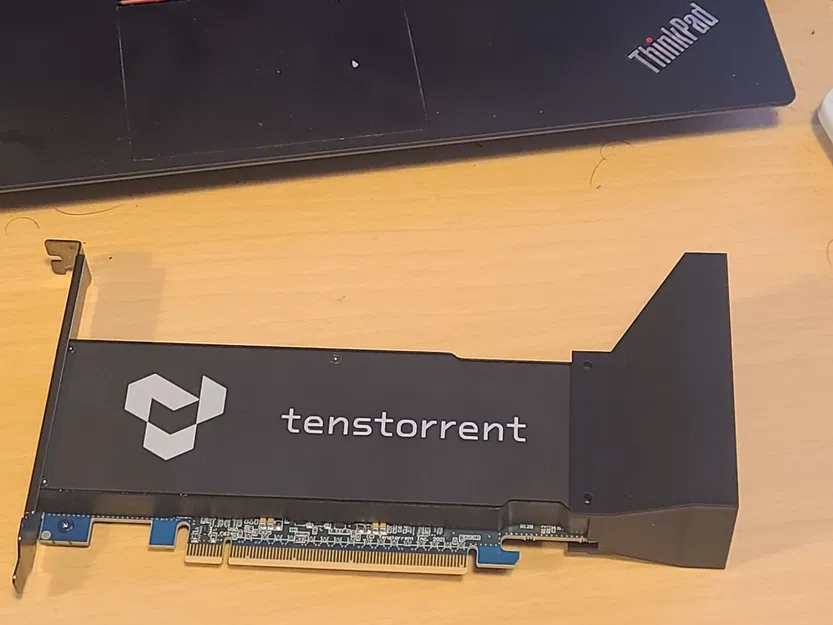 Tấm che quạt Tenstorrent e75 với hai quạt 40mm - Image 1