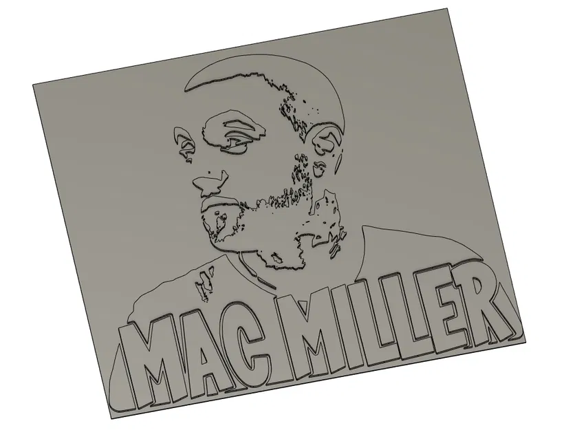 Mô hình Mac Miller 2D - Image 1