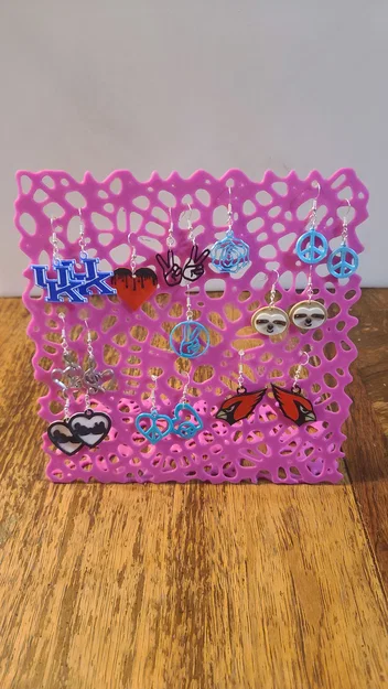 Đế Bông Tai Voronoi - Image 1