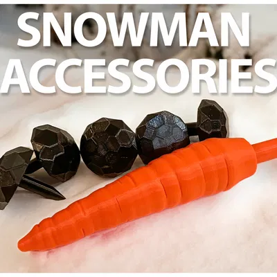 Bộ Phụ Kiện Người Tuyết