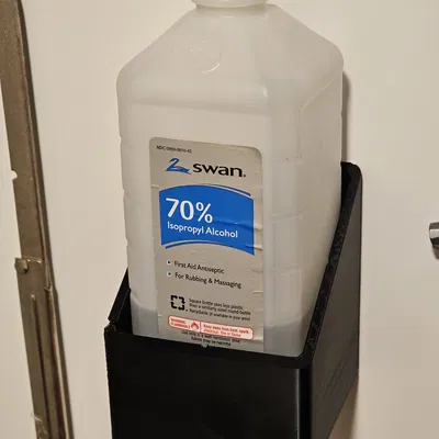 Chân đế chai cồn Isopropyl Alcohol 1L vuông Costco