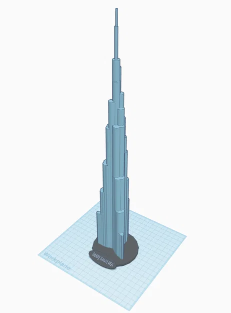 Mô hình Burj Khalifa - Image 1
