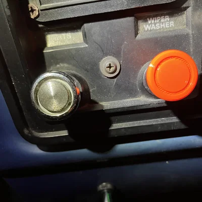 Nút điều khiển cần gạt nước kính chắn gió xe Ford F-100 đời 1975