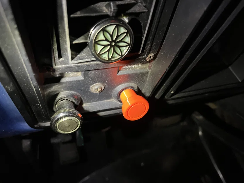 Nút điều khiển cần gạt nước kính chắn gió xe Ford F-100 đời 1975 - Image 2
