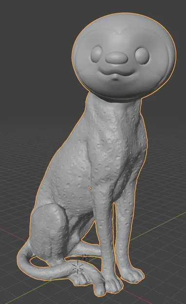 Tượng Lười Báo Gê-pa - Image 1