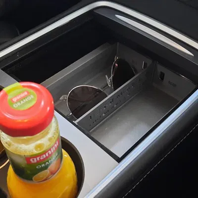 Khay Bệ Trung Tâm Tesla Model 3/Y Có Vách Ngăn Tháo Rời