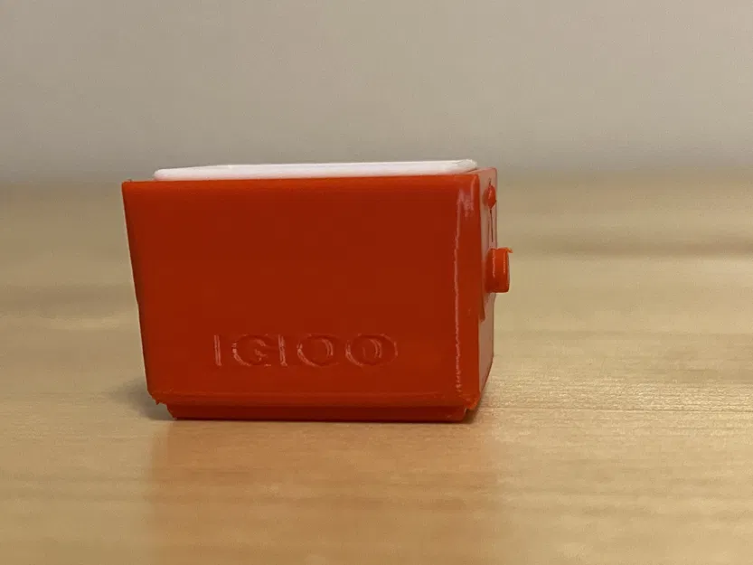 Mô hình Cooler Igloo Little Playmate Tỷ lệ 1/10 - Nhiều màu - Lắp ghép - Dễ tháo gá đỡ - Image 9