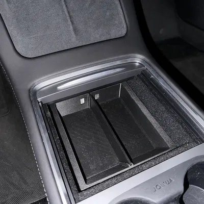 Khay Console Giữa Tesla Model 3 / Y Có Vách Ngăn Tháo Rời