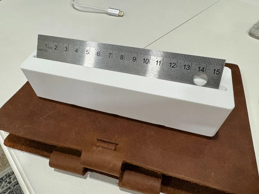 Kẹp Thước Nghiêng Gridfinity 150MM Đơn - Image 1