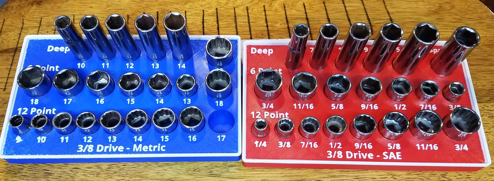 Khay Sắp Xếp Ổ Cắm & Cờ Lê - Gridfinity - Image 1