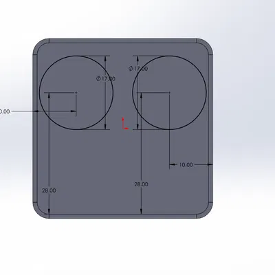 Kệ giữ tuýp 6 và 7mm cho Husky Gridfinity