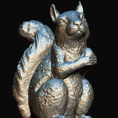 Tượng Sóc Tinh Nghịch