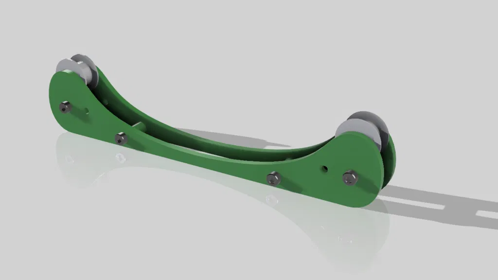 Giá đỡ cuộn dây dạng mỏng có Puli/Vòng bi - Image 1