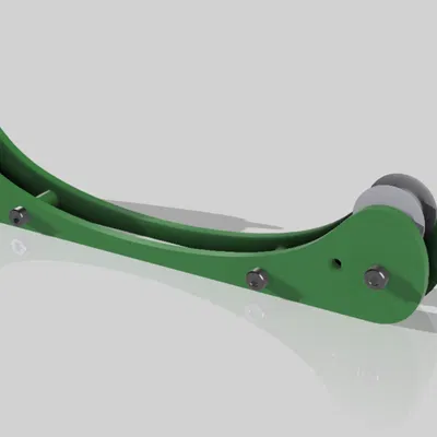 Giá đỡ cuộn dây dạng mỏng có Puli/Vòng bi