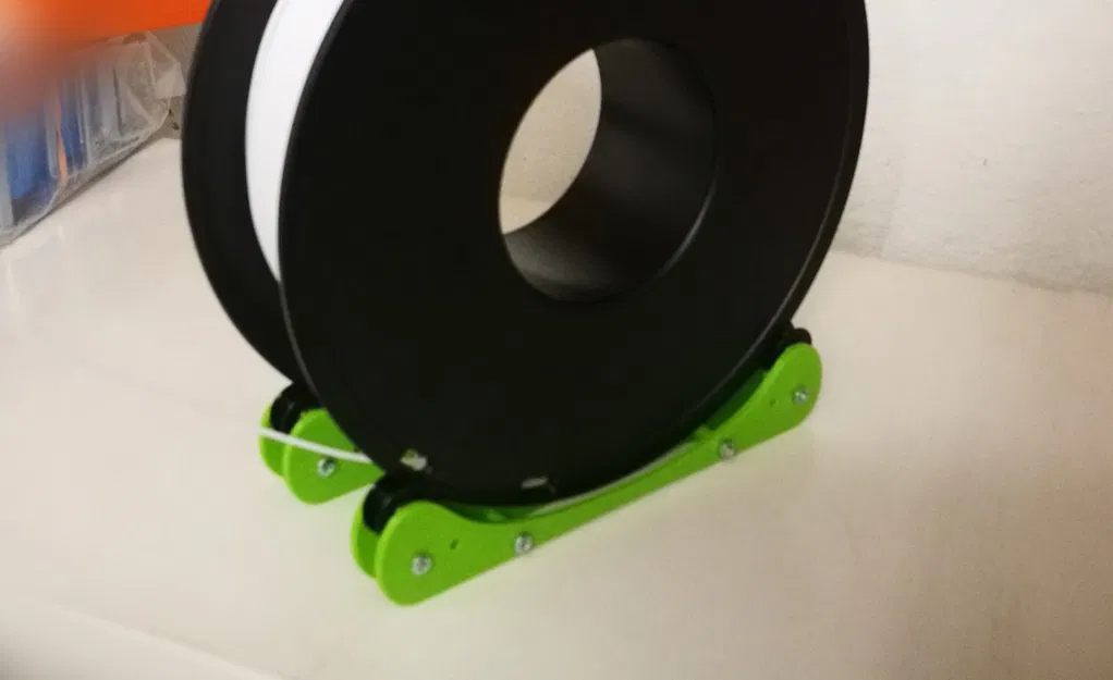 Giá đỡ cuộn dây dạng mỏng có Puli/Vòng bi - Image 2