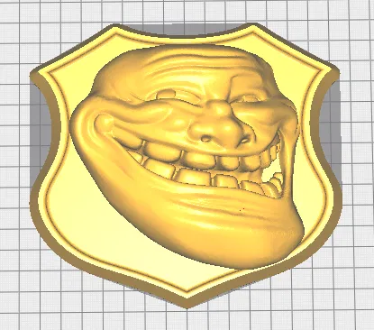 Trollface REMIX - Mô hình 3D - Image 2