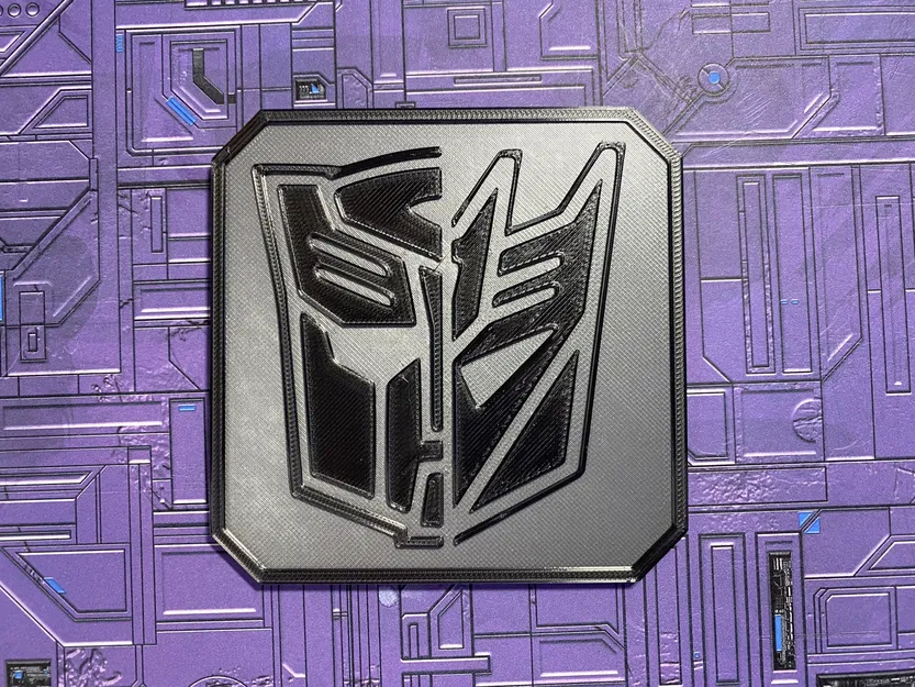Transformer: Miếng Lót Ly Autobot / Decepticon - Image 1