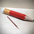 Hộp Đựng Bút Chì Hình Cây Bút Chì Khổng Lồ - Thumbnail 1