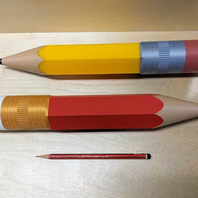 Hộp Đựng Bút Chì Hình Cây Bút Chì Khổng Lồ