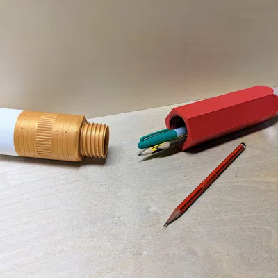 Hộp Đựng Bút Chì Hình Cây Bút Chì Khổng Lồ