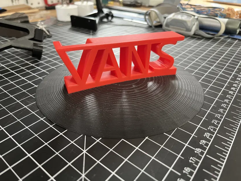 Chướng ngại vật thanh ray/trượt ván Fingerboard VANS Logo - Image 2