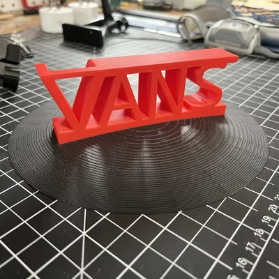 Chướng ngại vật thanh ray/trượt ván Fingerboard VANS Logo