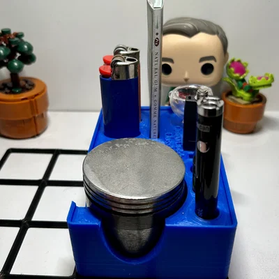 CannaCaddy Classic - Hộp đựng đồ dùng cần sa tương thích Gridfinity