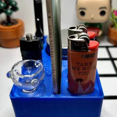 CannaCaddy Classic - Hộp đựng đồ dùng cần sa tương thích Gridfinity