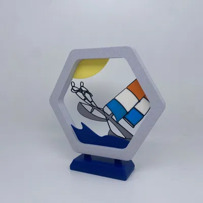 Khung Thuyền Catamaran - Trang Trí Độc Đáo