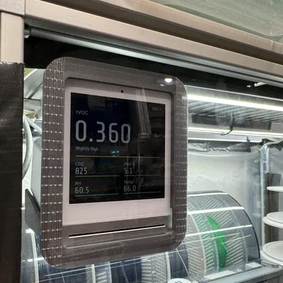 Giá Gắn Màn Hình Chất Lượng Không Khí Qingping Trên Cửa Sổ