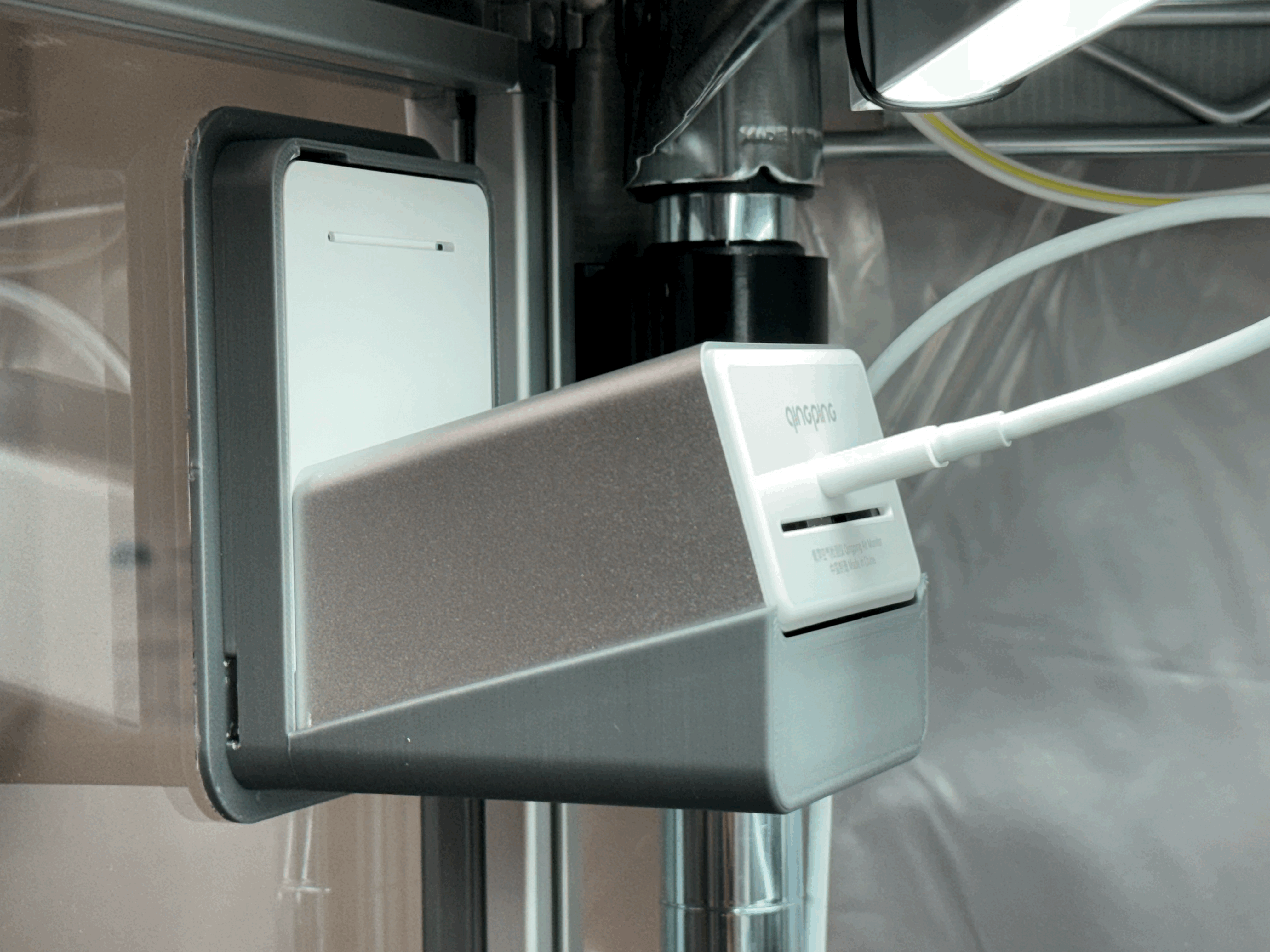 Giá Gắn Màn Hình Chất Lượng Không Khí Qingping Trên Cửa Sổ - Image 2