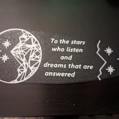 Dấu Trang Velaris Đa Sắc Có Chữ