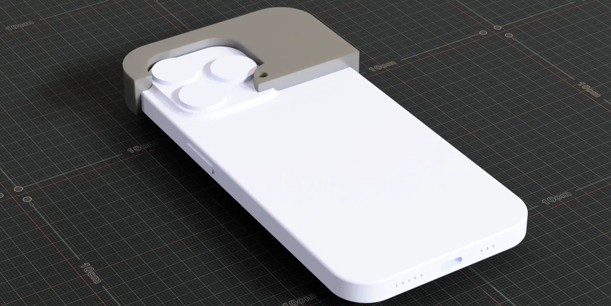 Giá Đỡ Kính Lúp Thợ Kim Hoàn Cho iPhone 15 Pro - Image 2