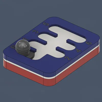 Bộ Chuyển Số Fidget Nam Châm