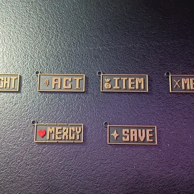 Móc Khóa Undertale