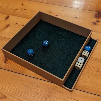 Khay Đựng Xúc Xắc Đơn Giản Cho Boardgame