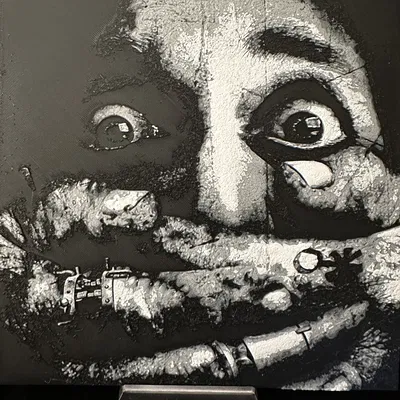 HueForge - Suffocate - Xám Đen