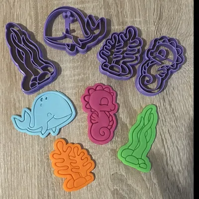 Khuôn cắt bánh theo chủ đề đại dương