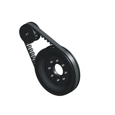 Bộ Truyền Động Dây Curoa Tùy Chỉnh Cho Giai Đoạn 1 Xe RC Drift 1/10