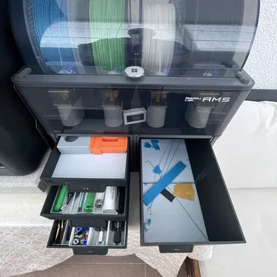 Ngăn kéo và bản remix ngăn kéo cho kệ AMS