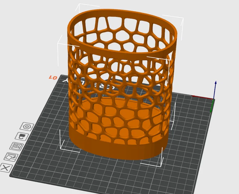 Hộp đựng bút dạng Voronoi - Image 1
