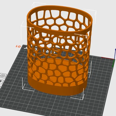 Hộp đựng bút dạng Voronoi