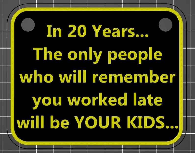 Đồ Trang Trí Nhắc Nhở Công Việc - Image 1