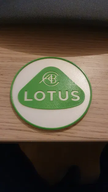 Đế lót ly hình logo xe Lotus - Image 1